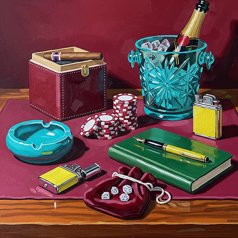 Rainbet Casino displaying poker chips stacked on a glowing green surface.