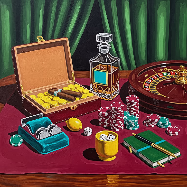 Rainbet Casino roulette wheel surrounded by gold coins.